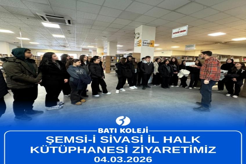 Şems-i Sivasi İl Halk Kütüphanesi Ziyaretimiz